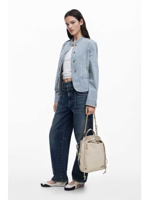 BACK_PRIORI SUMY MINI SPORT ECRU