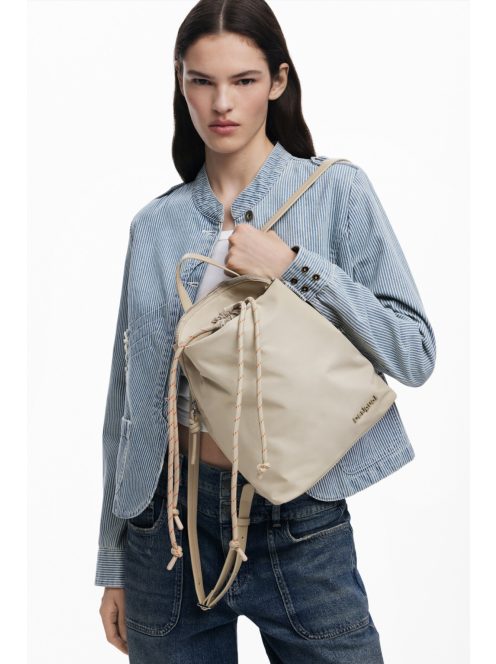 BACK_PRIORI SUMY MINI SPORT ECRU