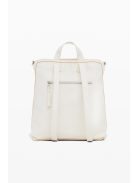 Desigual 2 in 1 nagy hátizsák válltáska hímzett törtfehér