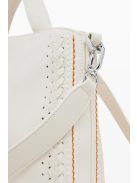 Desigual 2 in 1 nagy hátizsák válltáska hímzett törtfehér