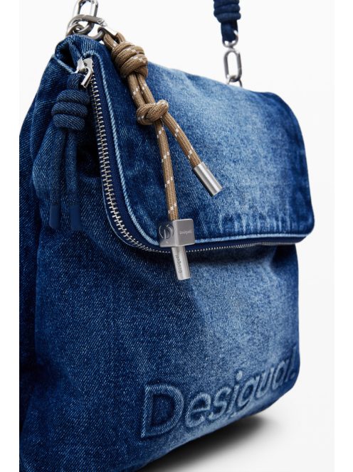 BACK_HALF LOGO DENIM HAMPTON MINI