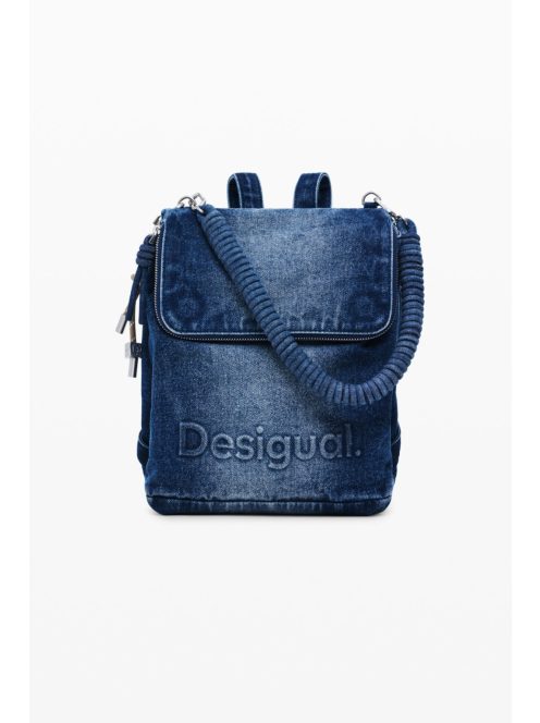 BACK_HALF LOGO DENIM HAMPTON MINI