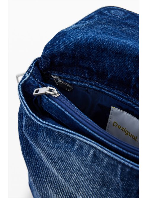BACK_HALF LOGO DENIM HAMPTON MINI