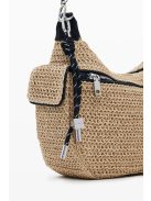 BAG_HALF LOGO RAFFIA ASTANA