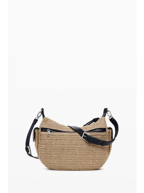 BAG_HALF LOGO RAFFIA ASTANA