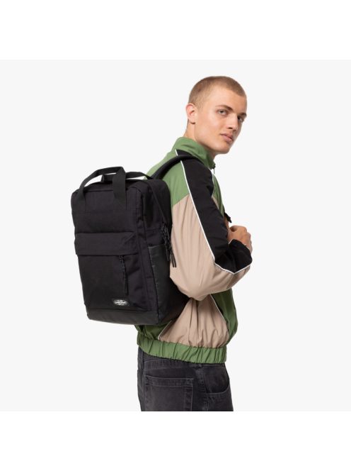 Eastpak ICON TOTEPACK laptoptartós hátizsák kézi fogós sok zsebes fekete