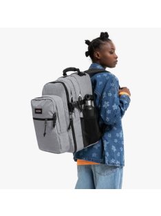   Eastpak Tutor laptoptartós sok zsebes hátizsák elegáns szürke