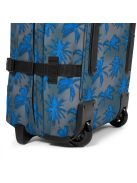 Eastpak TRANVERZ S kézipoggyász vászon sportos bőrönd kék pálma