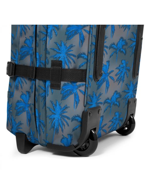 Eastpak TRANVERZ S kézipoggyász vászon sportos bőrönd kék pálma