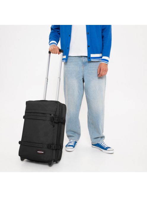Eastpak TRANSIT'R S kézipoggyász vászon bőrönd fekete
