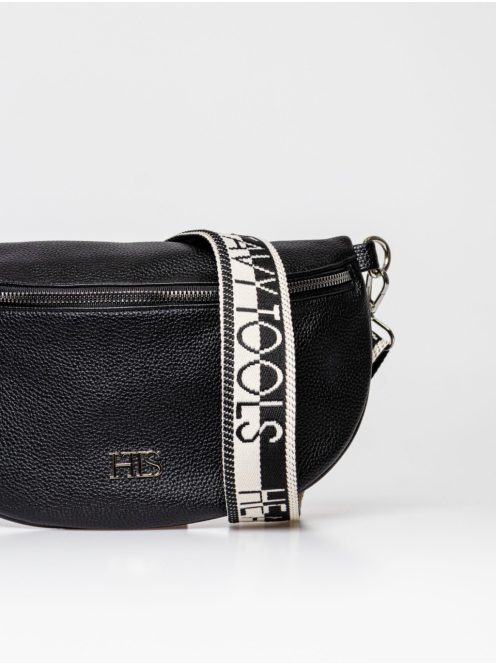 HeavyTools félhold női testtáska ECENT fekete