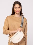 HeavyTools félhold női testtáska ECENT ecru