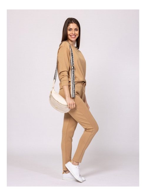 HeavyTools félhold női testtáska ECENT ecru