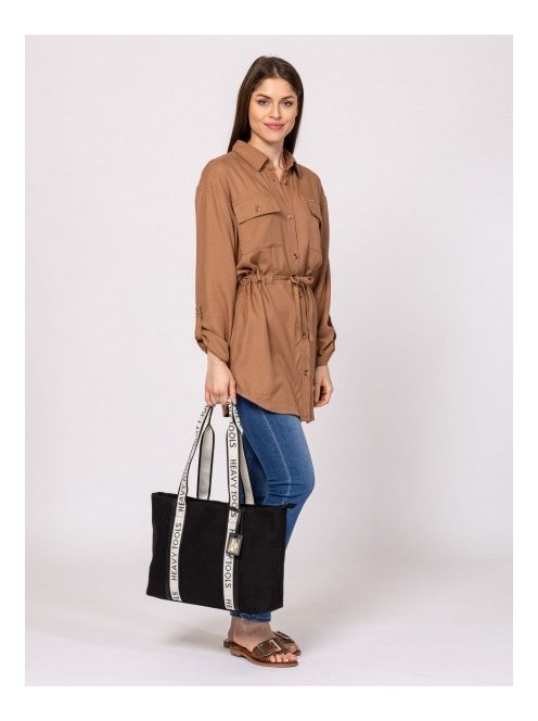 HeavyTools nagy női táska ERDITA fekete