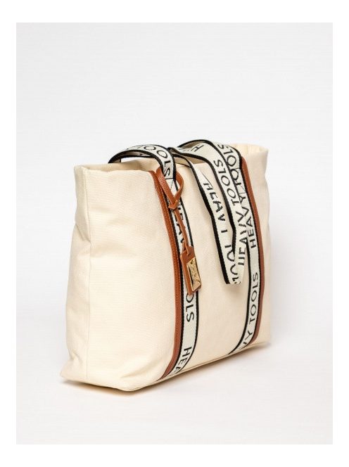 HeavyTools nagy női táska ERDITA ekrü