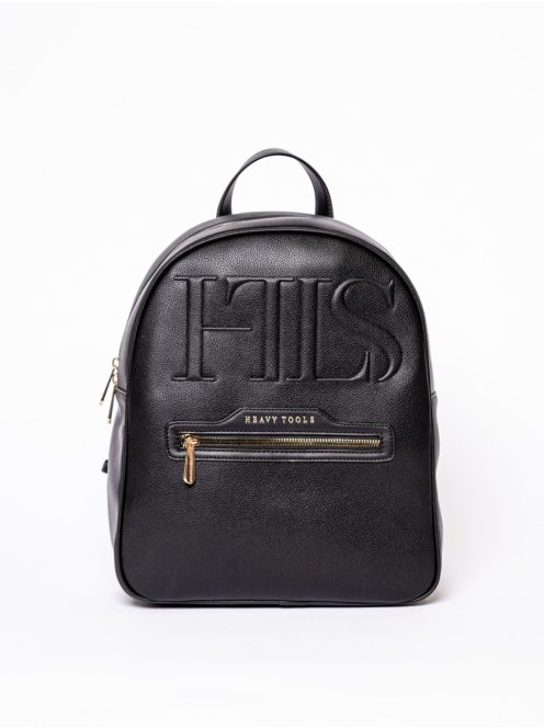 HeavyTools dekoratív nagy divat hátizsák Ezra fekete