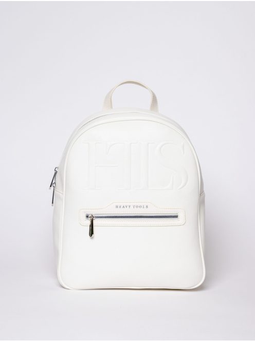 HeavyTools dekoratív nagy divat hátizsák Ezra fehér