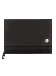   Kadro sok kártyatartós nagy aprós női mattbőr pénztárca fekete