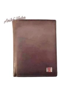 Kadro álló fazonú bőr kis férfi pénztárca barna