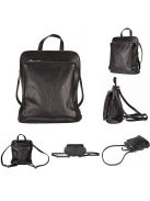 MaxModa olasz bőr hátitáska és válltáska barna