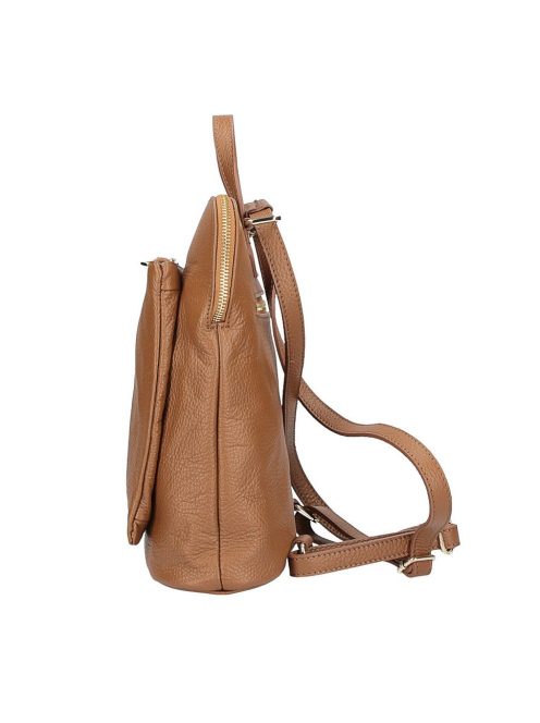 MaxModa olasz bőr hátitáska és válltáska barna