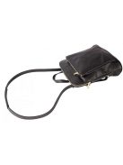 MaxModa olasz bőr hátitáska és válltáska fekete