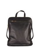 MaxModa olasz bőr hátitáska és válltáska fekete