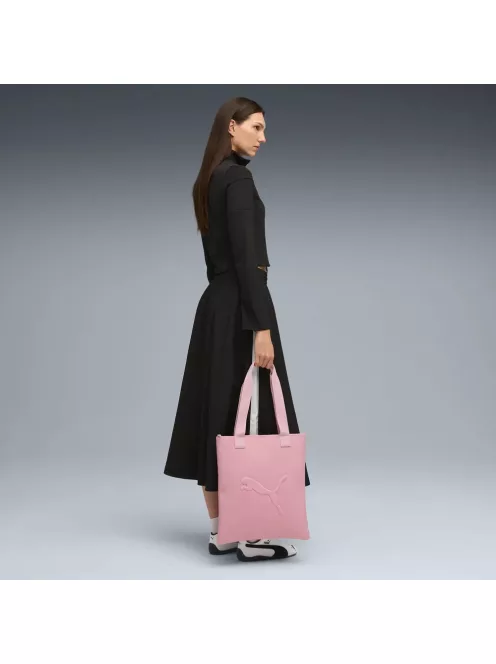 Puma domború logós shopper táska harmónia rózsaszín