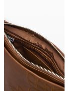 Desigual fedeles lapos válltáska hímzett camel barna