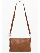 Desigual fedeles lapos válltáska hímzett camel barna