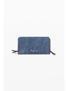 Desigual farmer pénztárca cipzáras farmerkék