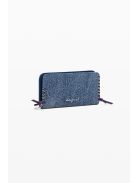 Desigual farmer pénztárca cipzáras farmerkék
