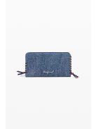 Desigual farmer pénztárca cipzáras farmerkék