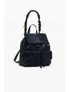 Desigual fedeles hátizsák hímzett fekete