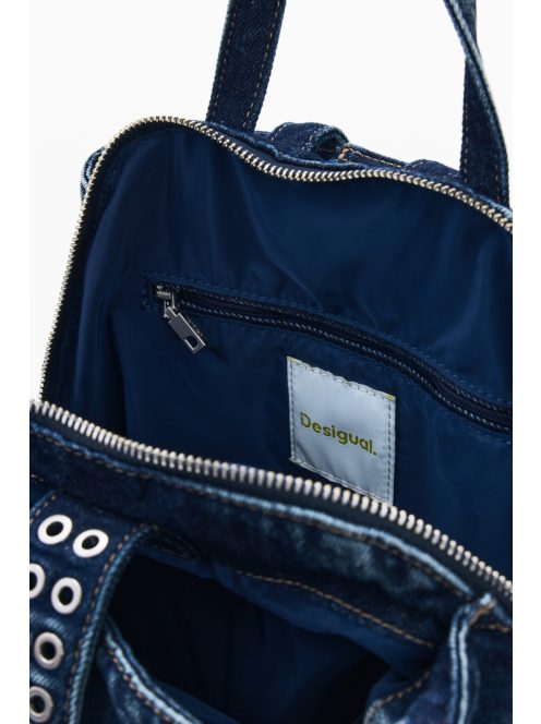 Desigual farmer hátizsák 3 zsebes farmerkék