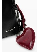 Desigual hátizsák és/vagy válltáska fonott széllel fekete