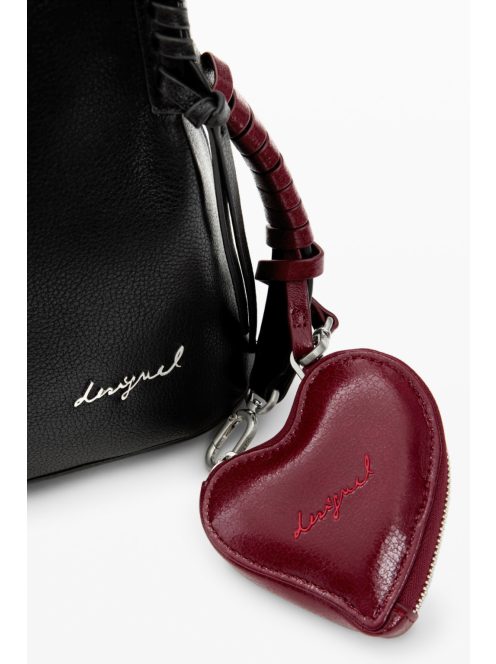 Desigual hátizsák és/vagy válltáska fonott széllel fekete