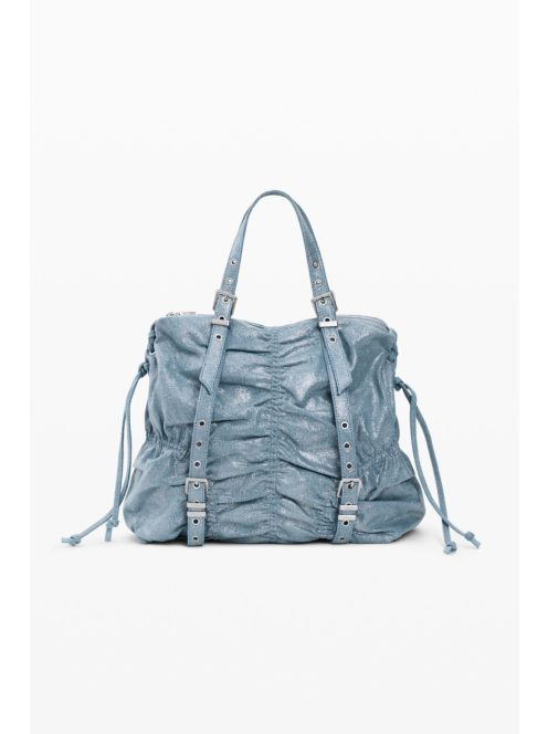 Desigual farmer kézitáska és/vagy hátizsák csillogós farmer kék