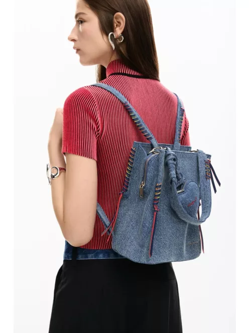 Desigual farmer hátizsák és/vagy válltáska farmer kék