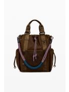 Desigual vászon hátizsák és/vagy válltáska barna 