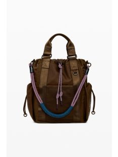 Desigual vászon hátizsák és/vagy válltáska barna 