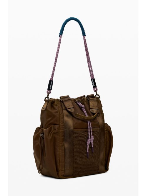 Desigual vászon hátizsák és/vagy válltáska barna 
