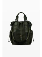 Desigual vászon hátizsák és/vagy válltáska khaki zöld