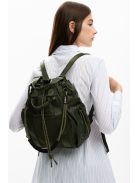 Desigual vászon hátizsák és/vagy válltáska khaki zöld