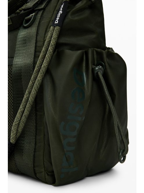 Desigual vászon hátizsák és/vagy válltáska khaki zöld