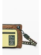 Desigual nagy VOYAGER hátizsák és/vagy válltáska bővíthető khaki zöld