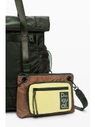 Desigual nagy VOYAGER hátizsák és/vagy válltáska bővíthető khaki zöld