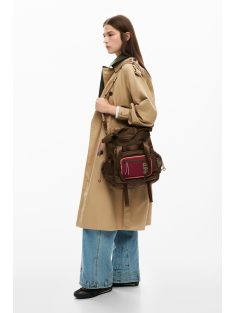   Desigual nagy VOYAGER hátizsák és/vagy válltáska bővíthető barna