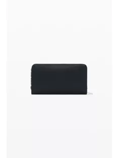 Desigual közepes cipzáras pénztárca fekete