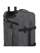 Eastpak STRAPVERZ S kézipoggyász vászon bőrönd hátizsák farmer fekete